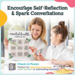 Mental Health Posters - 12 PCS (11"x14") - Coping Skills, Boundary Statements and Growth Mindset for Classroom, Therapy Office, Counseling Decor, Mental Health Gifts, School Counselor, Psych Supplies - Image 5