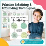 Mental Health Posters - 12 PCS (11"x14") - Coping Skills, Boundary Statements and Growth Mindset for Classroom, Therapy Office, Counseling Decor, Mental Health Gifts, School Counselor, Psych Supplies - Image 6