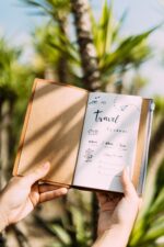 Kokonote Travelers Notebook Japanese Hokusai| Travel Pocket Notebook | Travel Journal For Women | Gifts For Travelers | Cute Small Notebook | 7.3 x 4 Inches | 80 Sheets PU Leather Journal - Image 5