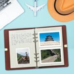 Travel Journal for Women Men, Leather Travel Scrapbook Notebook & Adventure Book Travel Planner Memory Diary, Travel Gifts(Brown) - Image 7