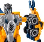 MIEBELY Toddler Robot Construction Vehicles Set – 5Pcs Transforming Robots for Kids - Magnetic Toys with Sturdy Connectors – Easy DIY Assembly Function – 5-in-1 Educational STEM Toys - Image 5