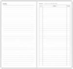 Nokingo 3-Pack Travelers Notebook Calendar, Travelers Notebook Inserts, Undated Traveler Notebooks Monthly, 4.25"x8.25" Traveler Calendar Insert - Image 5