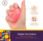 Special Supplies Therapy Putty for Teens and Adults - Resistive Hand Exercise Stress Relief Therapy Putty Kit, Set of 4 Strengths, Three Ounces of Each Putty (Primary Colors) - Image 5