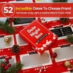 Date Night Box: 52 Fun & Romantic Scratch-Off Date Night Ideas Card Game, Christmas Stocking Stuffer Gift for Him, Her, Husband, Wife, Boyfriend, Girlfriend, Couples - Image 4