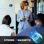 Pomodoro Timer, Magnetic Visual Timer with Flip Countdown, Silent & Alarm, Tools for Anyone, Cube Digital Timer for for Work, Kitchen Cooking, Study, 3/5/10/25/30/60min & Custom Countdown - Turquoise - Image 9