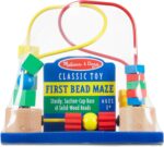 Melissa & Doug First Bead Maze - Wooden Educational Baby Toy with Suction Cups, for Floor, High Chair or Toddler Table, Toddler Toys for Girls & Boys Ages 1+ - Image 4