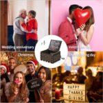 Ucuber Can't Help Falling in Love Music Box, Wedding Anniversary Romantic Gift for Wife, Women, Girlfriend, Couples, Gifts Ideas for Boyfriend, Husband Home Decor - Image 4