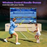 FWFX Wireless Dance Mat for TV, 2-Player Musical Electronic Dancing Pad for Kids & Adults, for Family Party Games, Exercise, Yoga & Fitness - Birthday for Boys & Girls(Green) - Image 6