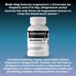 Magnesium L-Threonate + Mag Acetyl-Taurate (ATA Mag) + Mag Glycinate | Promotes Cognitive Well-Being, Enhanced Memory, Mental Clarity and Overall Brain Function | 120 Capsules - Image 3