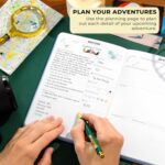 Clever Fox Bucket List Journal – Inspirational Book for Memories & Adventures – Motivational Bucket List Notebook for Couples, A5 (Light Blue) - Image 4