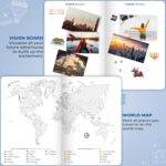 Clever Fox Bucket List Journal – Inspirational Book for Memories & Adventures – Motivational Bucket List Notebook for Couples, A5 (Light Blue) - Image 7