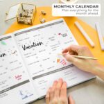 Clever Fox Planner PRO – Weekly & Monthly Life Planner to Increase Productivity, Time Management and Hit Your Goals, 8.5x11″ (Forest Green) - Image 6