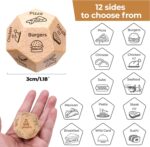 Stocking Stuffers for Men Women Adults, Christmas White Elephant Gifts for Adults, Gag Gifts, Anniversary Birthday Gifts for Men Women, Date Night Food Dice, Valentine's Day for Him Her - Image 3