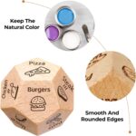 Stocking Stuffers for Men Women Adults, Christmas White Elephant Gifts for Adults, Gag Gifts, Anniversary Birthday Gifts for Men Women, Date Night Food Dice, Valentine's Day for Him Her - Image 7
