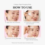 medicube Collagen Overnight Wrapping Peel Off Facial Mask Pack - Elasticity & Hydration Care, Reduces Sagging & Dullness - Hydrolyzed Collagen For Glowing Skin - Korean Skin Care, 2.53 fl.oz - Image 6