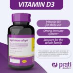 Vitamin D3 5,000 IU – 500 Softgels – Supports Defense System, Bone & Muscle Health – Family Size - Image 5