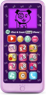 LeapFrog Chat and Count Emoji Phone, Purple - Image 3