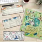 Wanderings Lined A6 Size Travelers Notebook Inserts | 4.1" x 5.8" / 10.5cm x 15cm | 100 GSM Paper | 3 Hand-Stitched Booklets/180 Pages | Travelers Notebook Refills for Journals, Diaries, Planners - Image 8