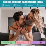60 Romantic & Fun Date Night Ideas (Budget-friendly) Message in a Bottle, Unique Bridal Shower & Bachelorette Gifts, Wedding/Engagement/Anniversary/Newlyweds Gifts for Couples Him or Her - Image 3