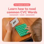 The Fidget Game Word Pop, CVC Words - Learn to Read in Weeks - Multisensory Reading & Phonics Interactive Game Ideal for Pre Kindergarten to 1st Grade (Packaging May Vary) - Image 7