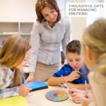 Feelings Wheel Therapy Office Desk Decor - Double Sided Mental Health Emotions Chart with Stand, Therapist Gifts for Home Office Women Man - Image 5