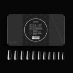 Aprés Gel-X® Natural Coffin Long Tip Box | 500pc Gel-X Tips, 11 Sizes 00-9, Premium Quality - Image 3