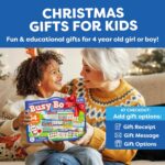 Montessori Preschool Busy Book for Toddlers Ages 3 and Up - Preassembled Preschool Learning Activities Homeschool Montessori Toys - 3 Year Old Boy Gift, Christmas Gifts for Grandkids - Image 5