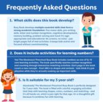 Montessori Preschool Busy Book for Toddlers Ages 3 and Up - Preassembled Preschool Learning Activities Homeschool Montessori Toys - 3 Year Old Boy Gift, Christmas Gifts for Grandkids - Image 9