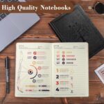 Leather Journal Notebook,300 Pages Hope Tree Softcover Lined Notebook for Women Men,300 Travel,Business,Work,Office,School Note Taking,5.7'' X 8.3''(brown) - Image 5