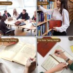 Leather Journal Notebook,300 Pages Hope Tree Softcover Lined Notebook for Women Men,300 Travel,Business,Work,Office,School Note Taking,5.7'' X 8.3''(brown) - Image 6