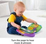 Fisher-Price Baby Learning Toy Laugh & Learn Storybook Rhymes Musical Book with Lights & Sounds for Infants Ages 6+ Months - Image 4