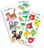 Melissa & Doug Poke-a-Dot! Numbers, Shapes & Colors Jumbo Learning Cards, 13 Double Sided Interactive Flash Cards, Educational Activities for Toddlers & Preschoolers, Ages 1+ - Image 5
