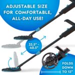 National Geographic Starter Metal Detector Kit for Kids - Kids Metal Detector with 7.4" Waterproof Coil & Trowel, Lightweight Gold Detector, Beach Detecting, Gift for Boys & Girls - Image 6