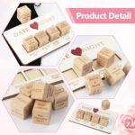 Date Night Dice,Fun Night Dating Decision,Wooden Dating Fun, Love, Food Decision Dice, Date Ideas,Gifts for Boyfriend-Girlfriend - Image 6
