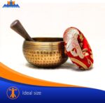 Tibetan Singing Bowls Set~ Meditation Sound Bowl hand Hammered in Nepal For Yoga, Meditation, Mindfulness, Healing & Chakra balancing~ (3 inch) - Image 7
