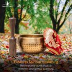 Tibetan Singing Bowls Set~ Meditation Sound Bowl hand Hammered in Nepal For Yoga, Meditation, Mindfulness, Healing & Chakra balancing~ (3 inch) - Image 8