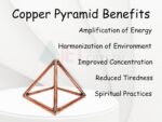 JET Pure Copper Pyramid 51 Degree Meditation, Healing, Amplification of Energy, energy flow and promote well-being Positive Energy - Approx 6 Inch (Copper Pyramid) - Image 4
