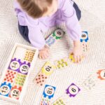 Melissa & Doug Self-Correcting Wooden Number Puzzles with Storage Box (40 pcs) - Image 3