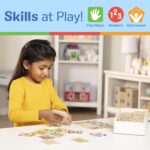 Melissa & Doug Self-Correcting Wooden Number Puzzles with Storage Box (40 pcs) - Image 6