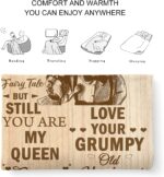 Gift for Wife from Husband to My Wife Blanket Wedding Anniversary Romantic Gifts for Wife Birthday Christmas Valentine's Mother's Day Healing Thoughts Blanket Presents for Her - Image 6