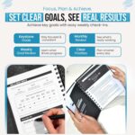 The Behavior Shift Brain Shift Journal: Decisions & Goals - Productivity Planner with Guided Prompts for Personal growth, Goal & Decisions - Gratitude & Manifestation journal -13 Week Self Care Tool - Image 3