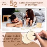 52 Couples Games Date Night Gifts - Fun Date Ideas Married Couple Gifts for Him Her, Anniversary Wedding Gift for Couples 2025, Date Night Games Activities, Boyfriend Valentines Day Gift - Image 6