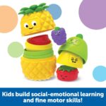 Learning Resources Big Feelings Nesting Fruit Friends - Fine Motor Toys, Social Emotional Skills Regulation Tools for Kids, Gifts for Boys and Girls, Classroom Must Haves, Occupational Games - Image 3