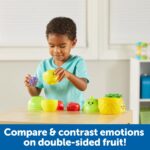 Learning Resources Big Feelings Nesting Fruit Friends - Fine Motor Toys, Social Emotional Skills Regulation Tools for Kids, Gifts for Boys and Girls, Classroom Must Haves, Occupational Games - Image 4