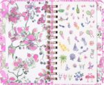 Lilly Pulitzer Medium Monthly Planner January 2026 - December 2026, Monthly Agenda & Calendar, Stickers, Pockets, & Spiral Binding (Unforgettable Pink) - Image 5