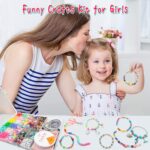 leitait Girls Toys Bracelet Making Kit -3400pcs Charm Jewelry Making Kit Supplies,Unicorn/Mermaid Crafts Birthday Christmas Gifts for Girls Ages 5 6 7 8 9 10 11 12 Years Old - Image 4