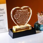 YWHL Gifts for Wife from Husband Birthday Gifts for Wife Crystal Keepsake Anniversary Present with Colorful LED Base Romantic I Love You Gift for Her on Valentines Mothers Day Christmas - Image 4