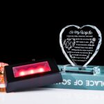YWHL Gifts for Wife from Husband Birthday Gifts for Wife Crystal Keepsake Anniversary Present with Colorful LED Base Romantic I Love You Gift for Her on Valentines Mothers Day Christmas - Image 6