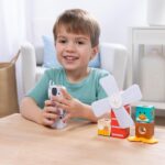 Melissa & Doug Blockables™ Farm and Woodland 2-Pack Bundle Connectable Wooden Building Blocks Preschool Play Set Toy - Image 3