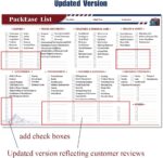 Large Travel Packing list PackEase checklist Essentials Memo Note Pad | A4 Size 8.27" X 11.69" | 50 sheets - Image 3